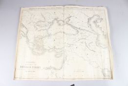 19TH CENTURY MAPS Collection to Include The Invasions of England and Ireland, and Collins Russia and