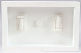 SIR EDUARDO PAOLOZZI KBE, RA, HRSA, (SCOTTISH 1924-2005) Three element relief, plaster cast, in