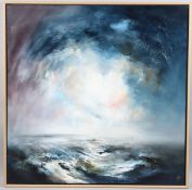 CHRIS & STEVE ROCKS (CONTEMPORARY) 'Sailors Come Home II' oil on canvas, signed with initials,