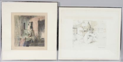 BERNARD DUNSTAN RA (1920-2017) Albergo Stella, lithographic print, signed and numbered 77/240, 37