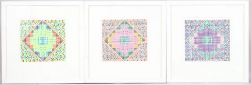 SIR EDUARDO PAOLOZZI KBE, RA, HRSA, (SCOTTISH 1924-2005) Abstract compositions, set of three