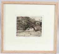 WENDY GARDINER RWS 'Kardamili' etching, 7/30, inscribed and signed in pencil, exhibited at the Royal