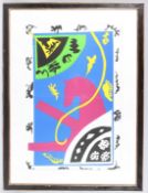AFTER HENRI MATISSE The horse, the rider and clown, colour print 38 x 58cm