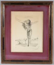 SALVADOR DALI (1904-1989) 'Le Christ au-dessus de Cadaques', etching, signed and numbered 964/125 in