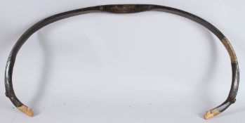A PLAIN MOGHUL TURKISH BOW. 36ins overall.