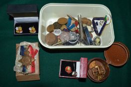 Medals, cufflinks etc.