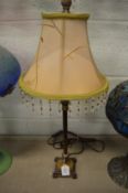 Decorative table lamp.