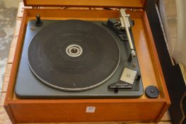 A portable record player with Garrard SP25 MKII deck.