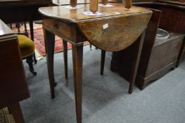 A small 19th century mahogany Pembroke table.