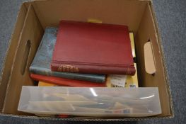 Quantity of stamp albums with contents together with various loose stamps etc.
