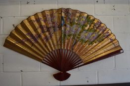 A large Chinese fan.