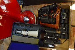 Binoculars etc.