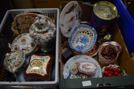 A quantity of decorative china etc.