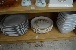Household plates and bowls.