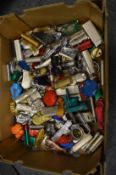 A large quantity of novelty cigarette lighters.