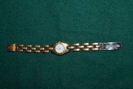A Baume & Mercier ladies wristwatch.