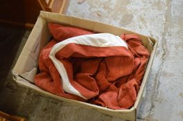 Box of curtains.