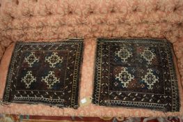 A pair of Persian cushion covers or saddle bags.