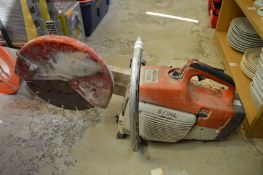 A Stihl TS400 petrol disc cutter.