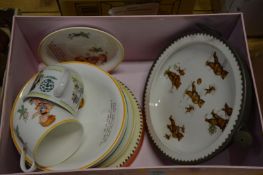 Decorative childrens porcelain and other china etc.