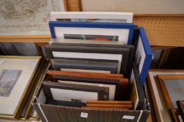 Good collection of small paintings and prints, various oils etc.