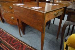 A 19th century mahogany small Pembroke table.