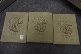 Four albums containing progressive proof stamps.