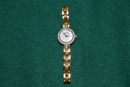 A ladies Citizen wristwatch with mother of pearl face.