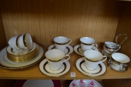 A Royal Doulton Harlow tea service.