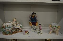 Decorative porcelain.