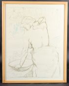 AFTER TOULOUSE-LAUTREC 'Femme que se lave (la Toilette)' colour print, 57.5 x 45cm