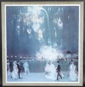 AFTER JOHN DUNCAN FERGUSSON 'Dieppe, 14th July 1905' Bastille Day firework celebrations, colour