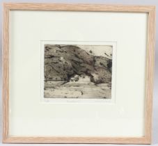 WENDY JACOB RWS 'Kardamili' etching, 7/30, inscribed and signed in pencil, exhibited at the Royal