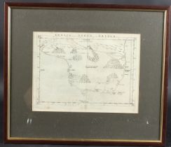 GIROLAMO RUSCELLI (c.1500-1566) 'Brasil Nuova Tavola' map of Brazil, engraving, 21 x 27.5cm