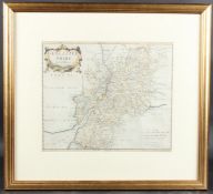 ROBERT MORDEN (1650-1703) Map of Glocester Shire, coloured engraving, published by Abel Swale