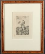 AFTER CRISTOFANO ROBETTA 'Ceres' heliogravure (probably by AMAND DURAND) 29 X 15cm (to plate)