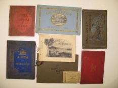 TRAVEL, small group of souvenir booklets, incl. Australia, U. S. A., etc. (8).