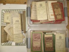 [O. S. MAPS] SCOTLAND, q. of early 20th c. 4 miles to 1 inch + 1/4, 1/2 & 1 inch to a mile folding