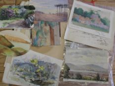 ORIGINAL ARTWORK, watercolours etc. (Q).