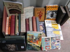 CIRCUS, HOME ENTS., PUPPETS, etc. coll'n of misc. vols. (1 box).