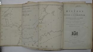 [GIBRALTAR] DRINKWATER (J.) A History of the late Siege of Gibraltar, 4to, 7 of 10 plates only (some