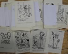 ORIGINAL CARTOON ARTWORK by 