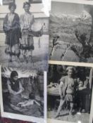 [CENTRAL ASIA] Four large format b/w photographs by John A. Eastwood. Printed 1930's, 16