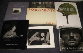 [BRITISH PHOTOGRAPHERS] 6 monographs: Landmarks by Fay Godwin 2001, in d.w., signed by the author;