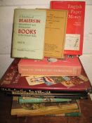 COINS, EPHEMERA, etc., small q. of reference books (Q).