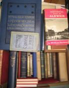[TOPOGRAPHY] WILLINS (E.) Some of the Old Halls...of Norfolk, lge 4to, illus., cloth, L., 1890; & q.