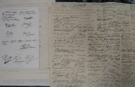 [FACSIMILE AUTOGRAPHS] coll'n of reference prints, several Napoleon; groups of scientists etc. (Q).