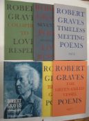 GRAVES (Robert) - Five volumes of poetry, all SIGNED limited editions in d.w.'s, Privately Printed /