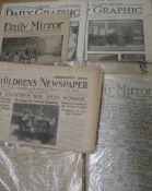 1926 GENERAL STRIKE, q. of newspapers & bulletins (Q).