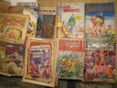 COMICS & CHEAP LIT., a varied selection, condition variable (Q).